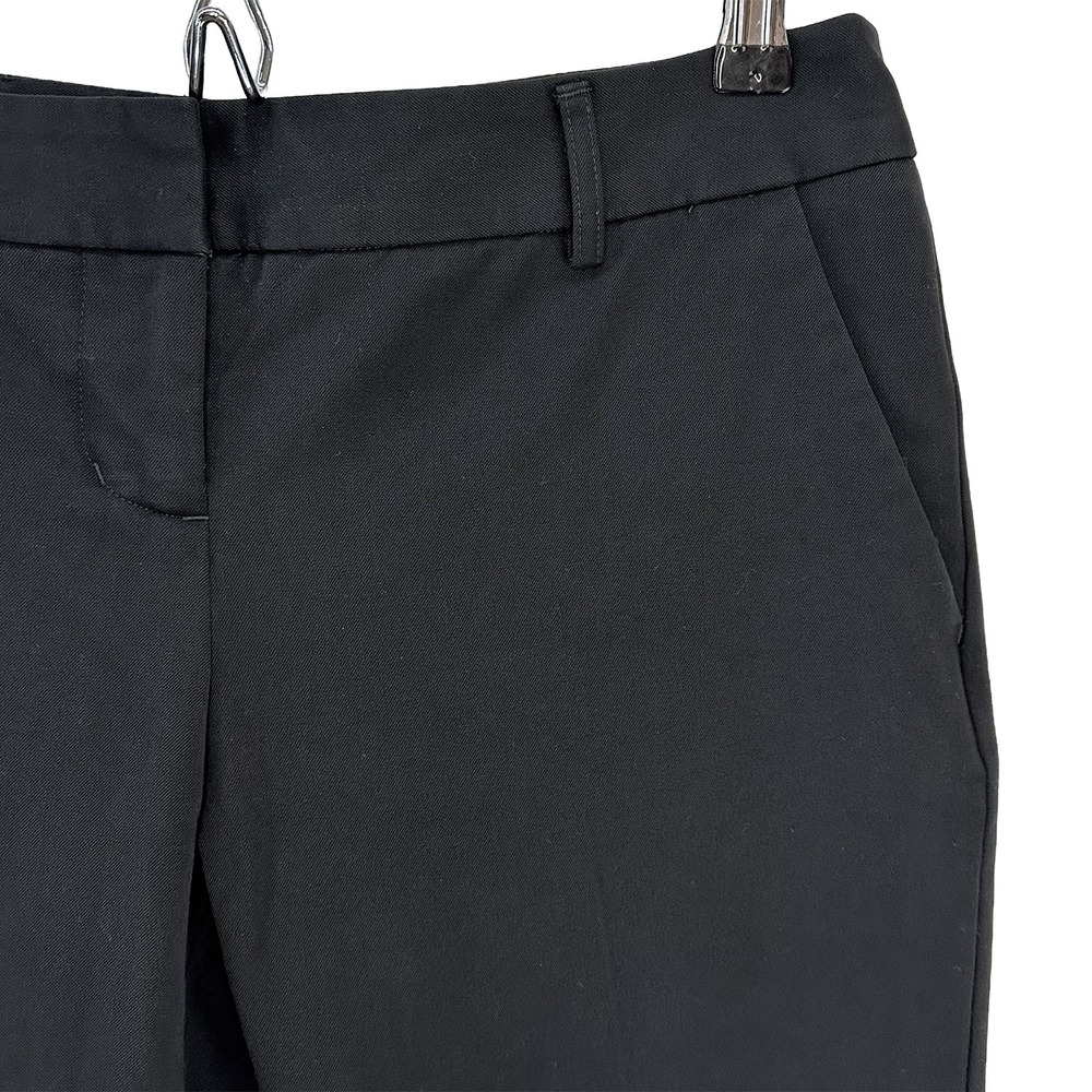 EXPRESS Low Rise Columnist Minimalist Office Dress Pants • 0‎ Regular • black